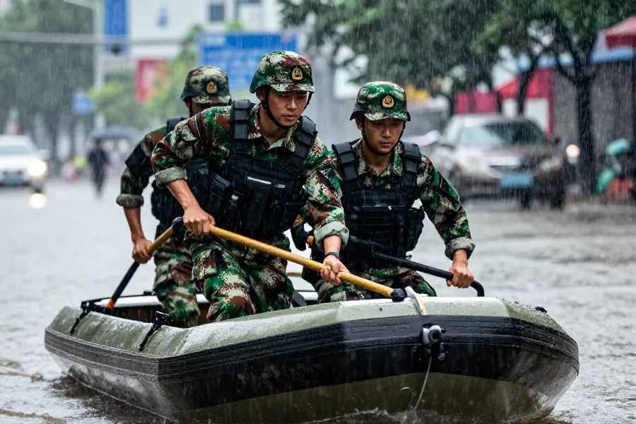 惠州启动防风一级响应 武警前置备勤