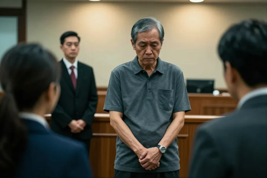 71岁父管教不当鞭打9岁女 获判4个月缓刑
