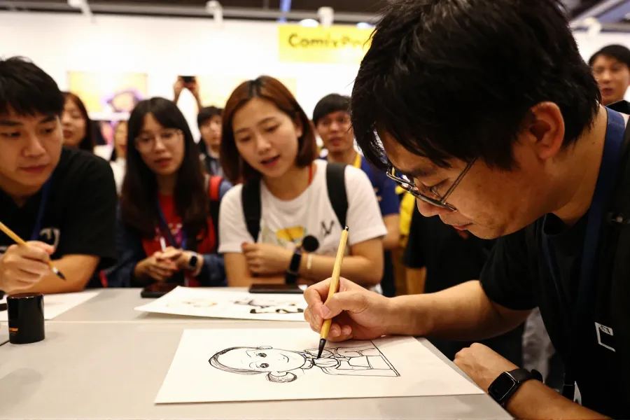 互动体验成亮点 香港动漫电玩节开幕