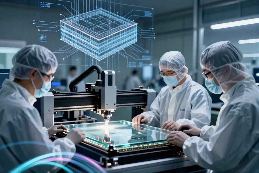 蓝思科技子公司携手英特尔布局玻璃通孔技术