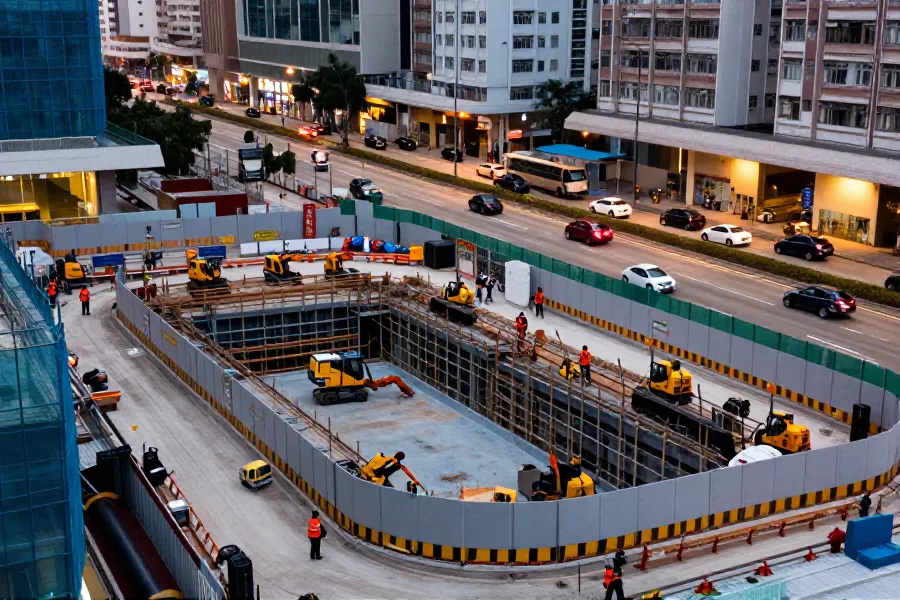 港鐵屯門南延線基建收尾 下階段啟動結構施工