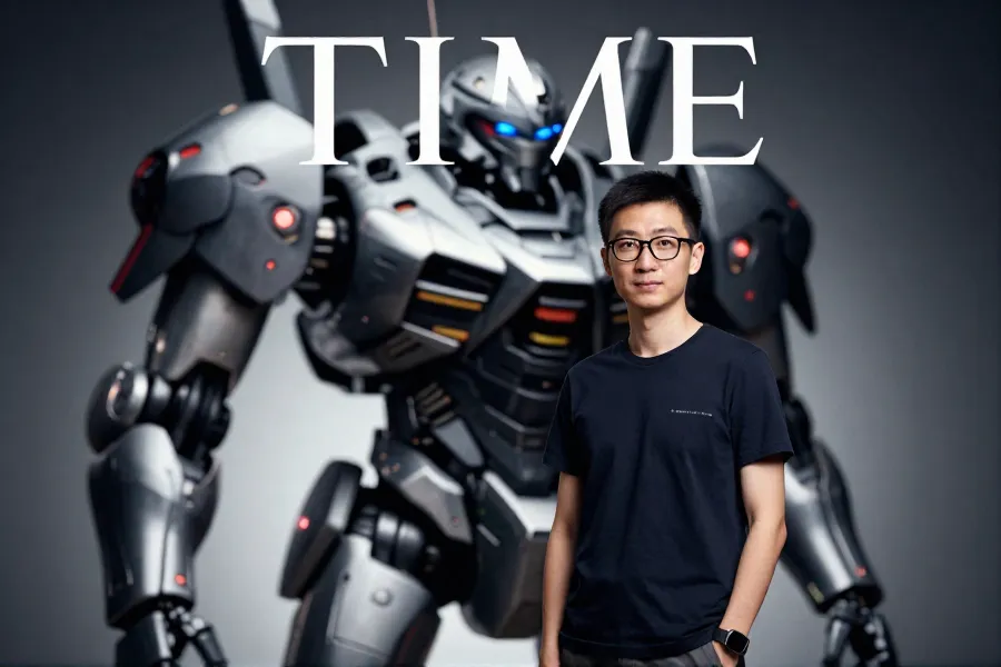 宇樹科技王興興登上時代封面