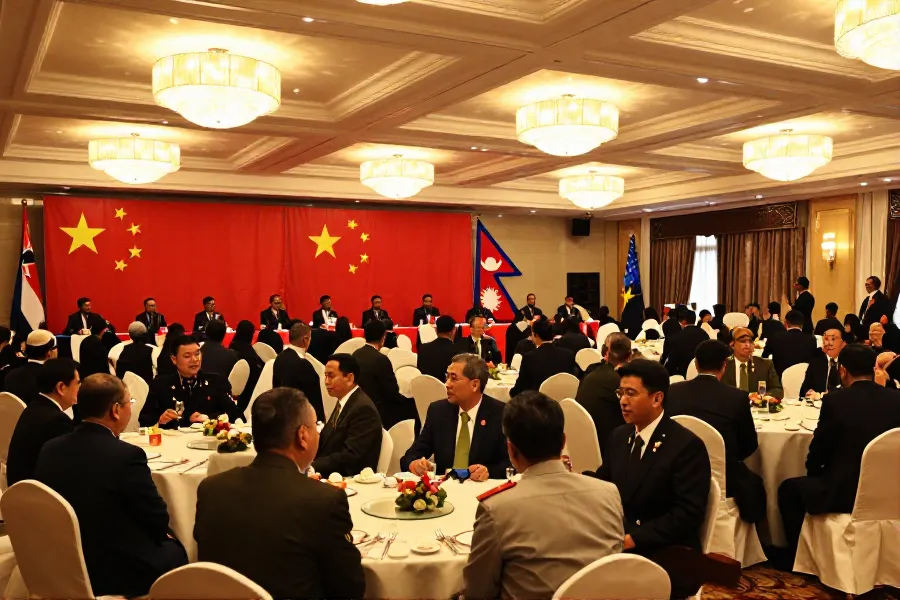 中国驻尼使馆举办建军99周年招待会