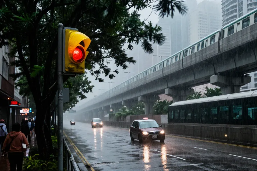 港铁多线限度运营 机场快线暂停