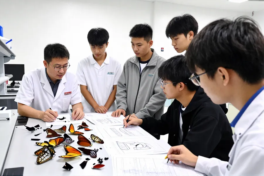 南华大学仿生蝴蝶获全国机械创新一等奖