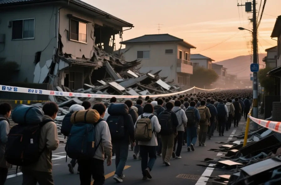 日本熊本7.1级地震致13死 逾9000人紧急疏散