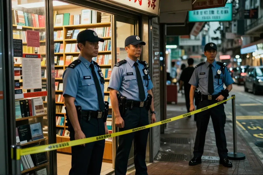 旺角田園書屋結業 涉国安法被捕