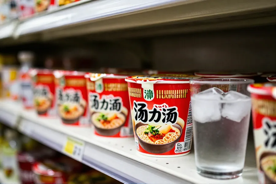 日清冷泡杯面登陆香港引关注