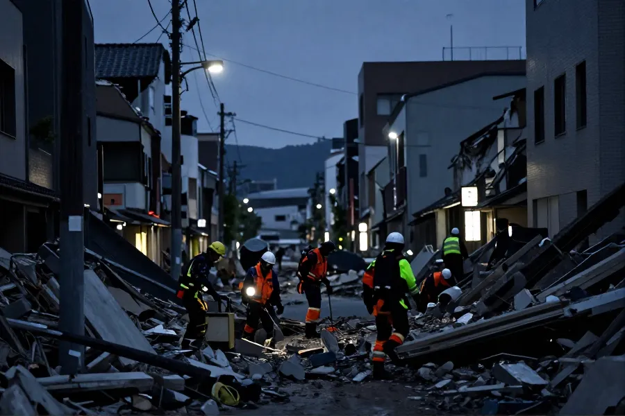 日本熊本7.1级地震致13死，商场爆炸引关注