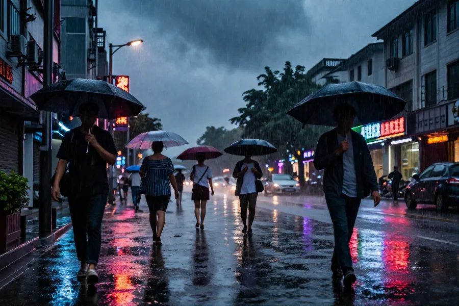 南北降雨高温并存 东北桑拿天创纪录