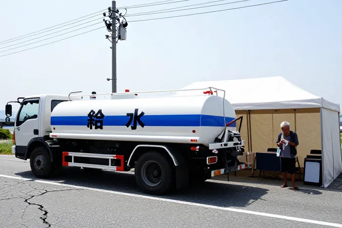 熊本地震致28死 水电中断持续