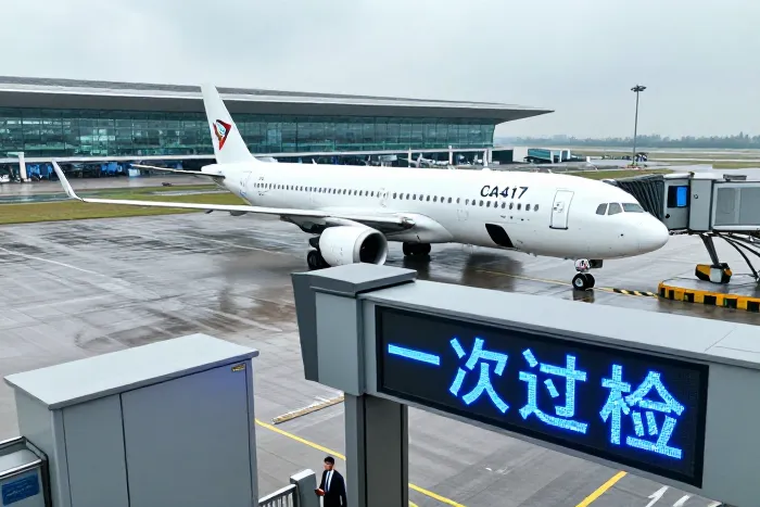 成都双流机场港澳台航线转场 海关监管升级