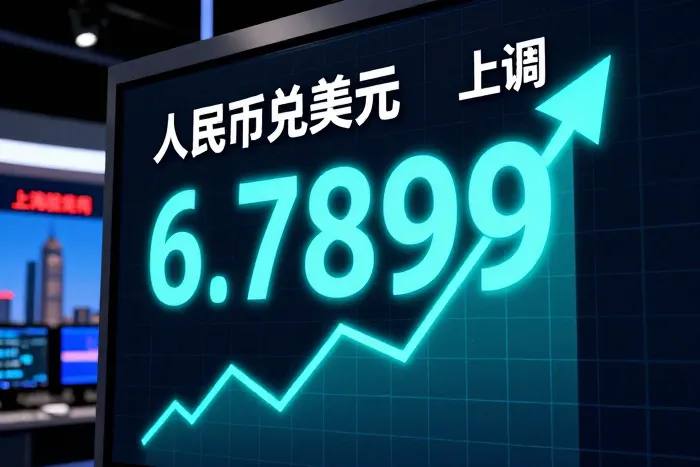 人民币中间价创3年半新高