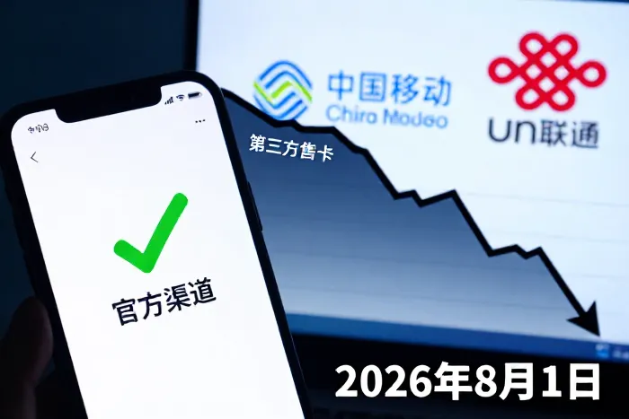 三大运营商公告：8月起禁第三方售卡