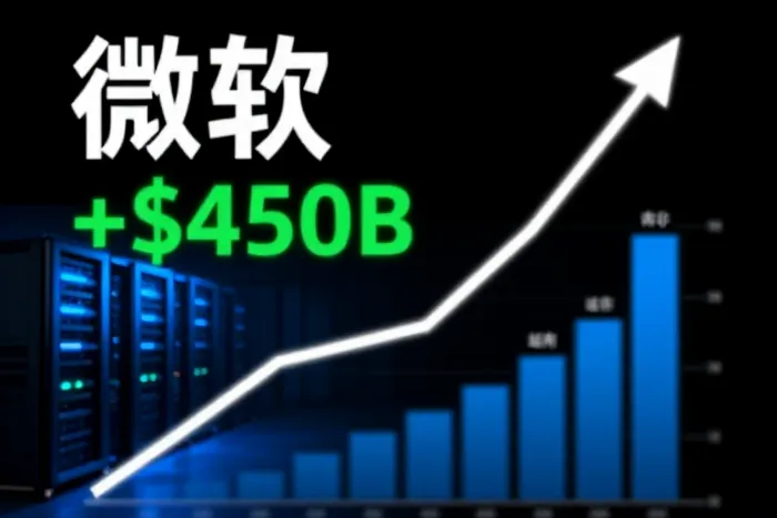 微软市值单日激增4500亿美元创纪录