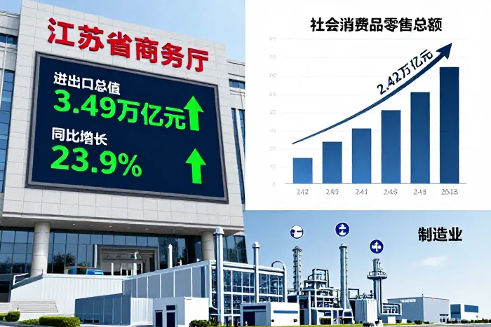 江苏2026上半年外贸进出口创同期新高
