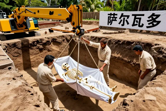 萨尔瓦多出土3000年前人类遗骸
