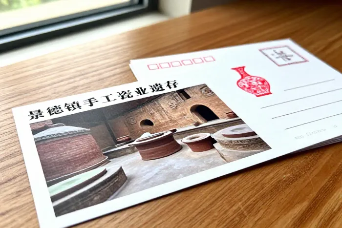 景德镇申遗纪念邮品亮相御窑博物馆