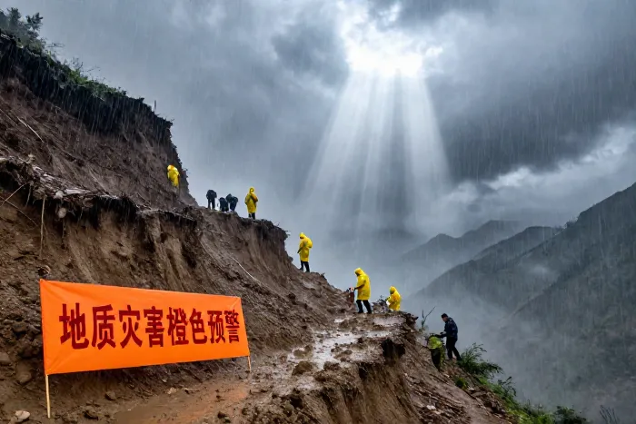 两部委发地质灾害橙色预警：川陕甘高风险
