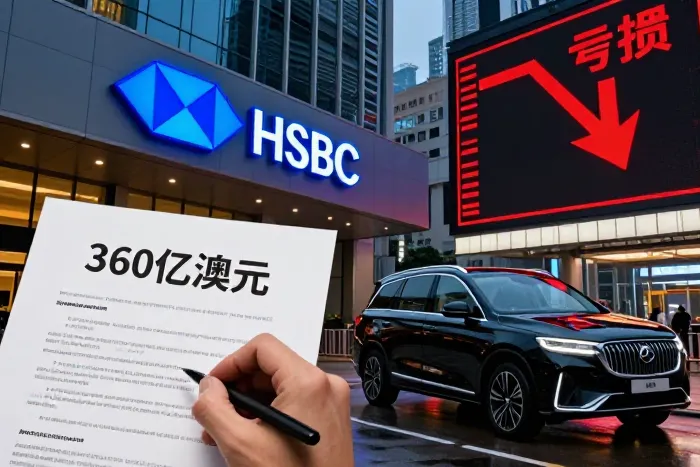 汇丰剥离澳洲房贷 360亿澳元资产售予黑石
