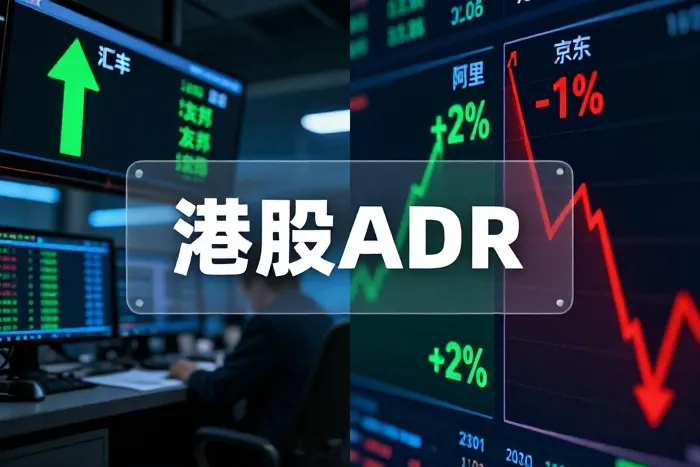 港股ADR涨跌互现 金融科技股表现分化