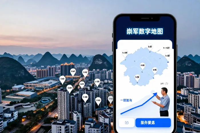 广西柳州上线崇军数字地图 惠军服务覆盖六大领域