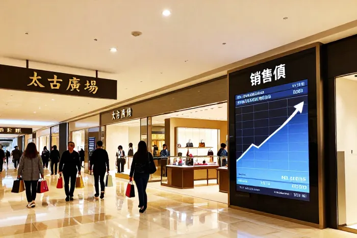 太古地产上半年零售额双位数增长
