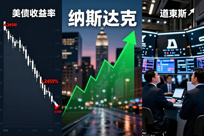 美股三大指數創近月最大漲幅 科技股表現分化