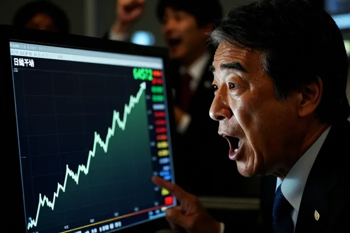 日經指數半日暴漲逾4% 收報64572點
