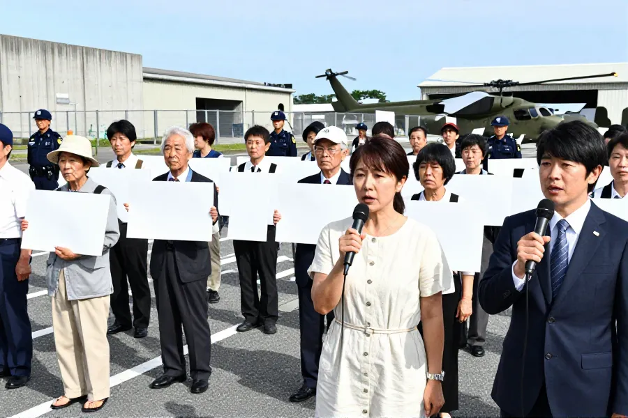 美军中程导弹驻日惹民怨 鹿儿岛民众忧安全
