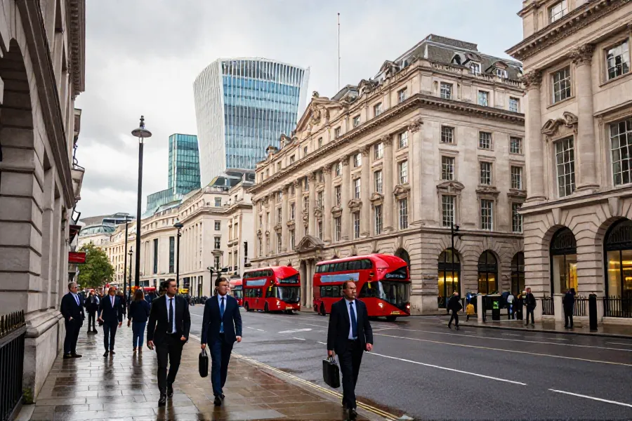 英国7月服务业重返扩张 企业信心创年内新高