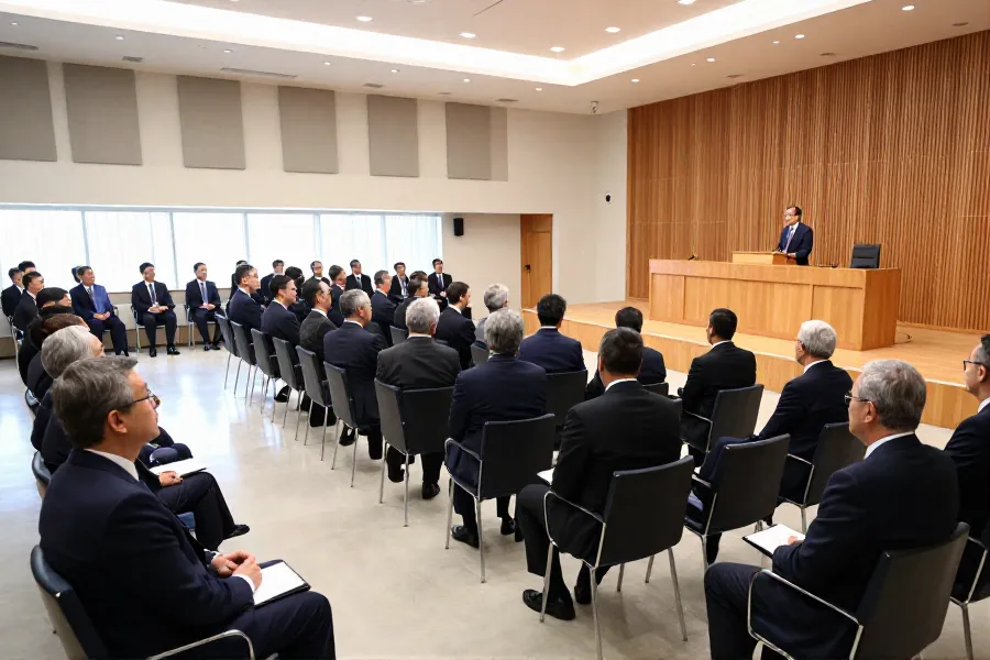 陳國基出席部門領導分享會 強調主觀能動性