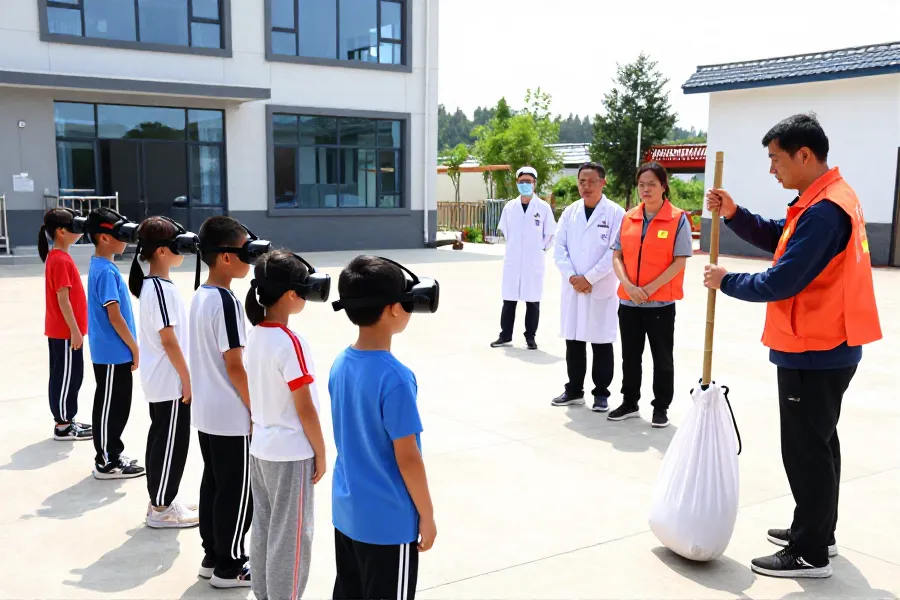 VR体验助乡村孩童掌握溺水自救技能