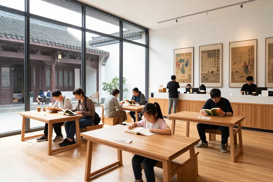 暑期阅读热：特色书房成城市文化新地标