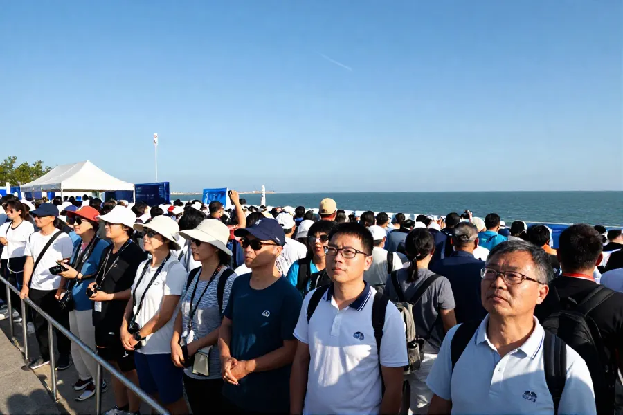 海上发射点燃海阳暑期旅游热潮