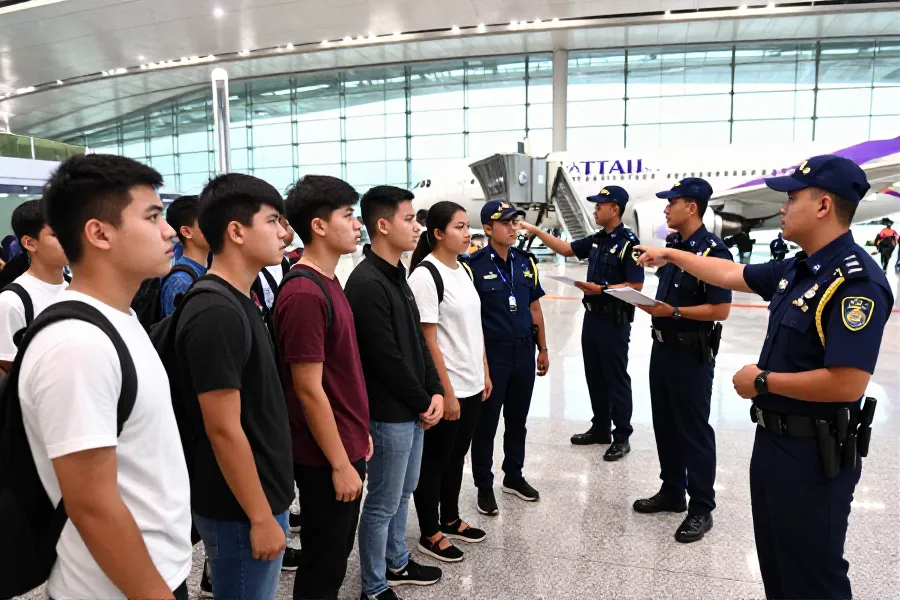 曼谷机场为保安行为致歉 22名中国旅客遭拒登