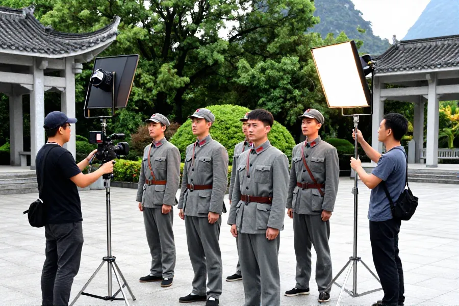 王雨甜主演湘江战役题材剧广西开机