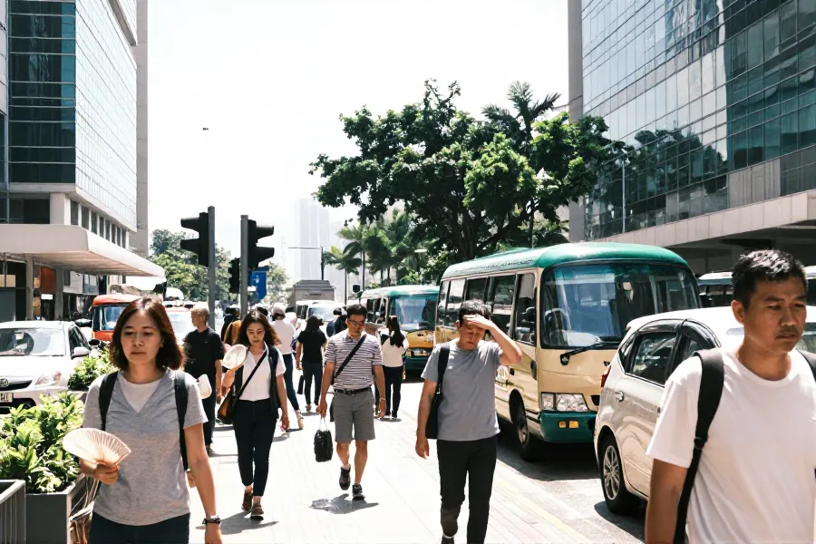 热带气旋减弱香港近日维持酷热