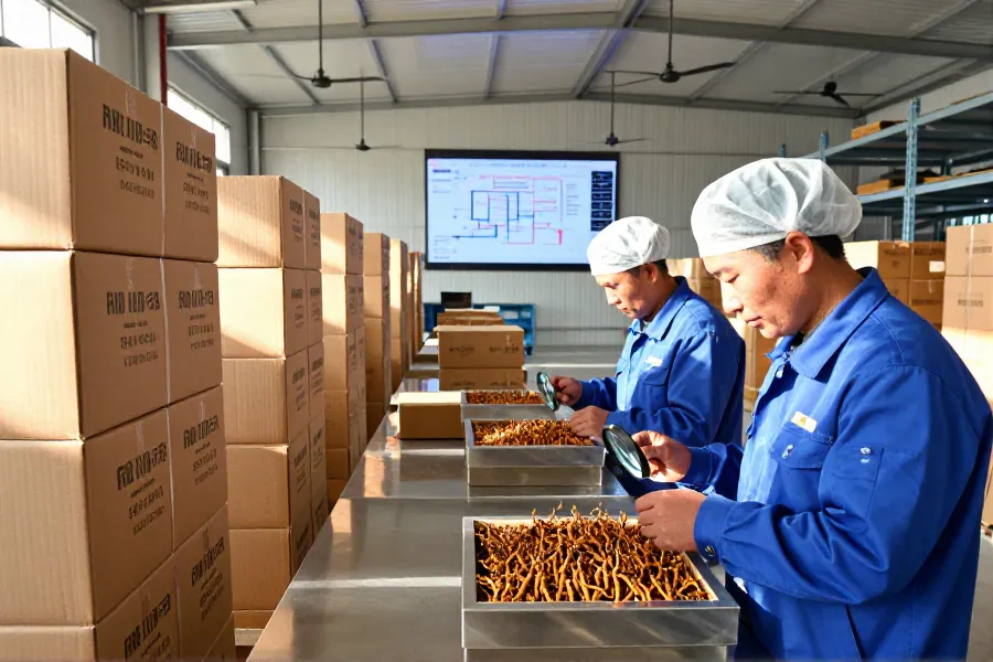 拉萨打通虫草出口新路径 规模化货值破850万