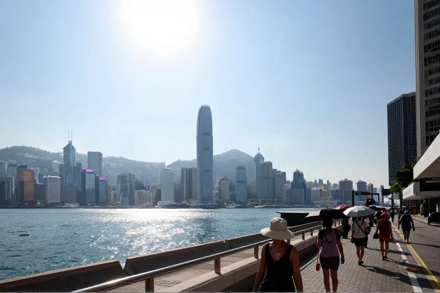 香港立秋后高温持续：周末新界或达36度