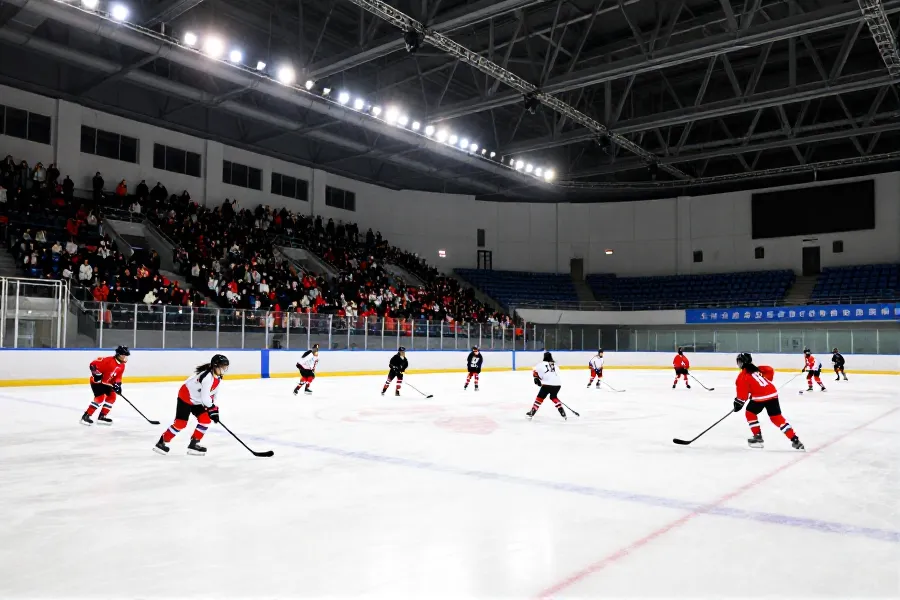 U16女冰全国赛眉山开打 川粤两队激烈交锋