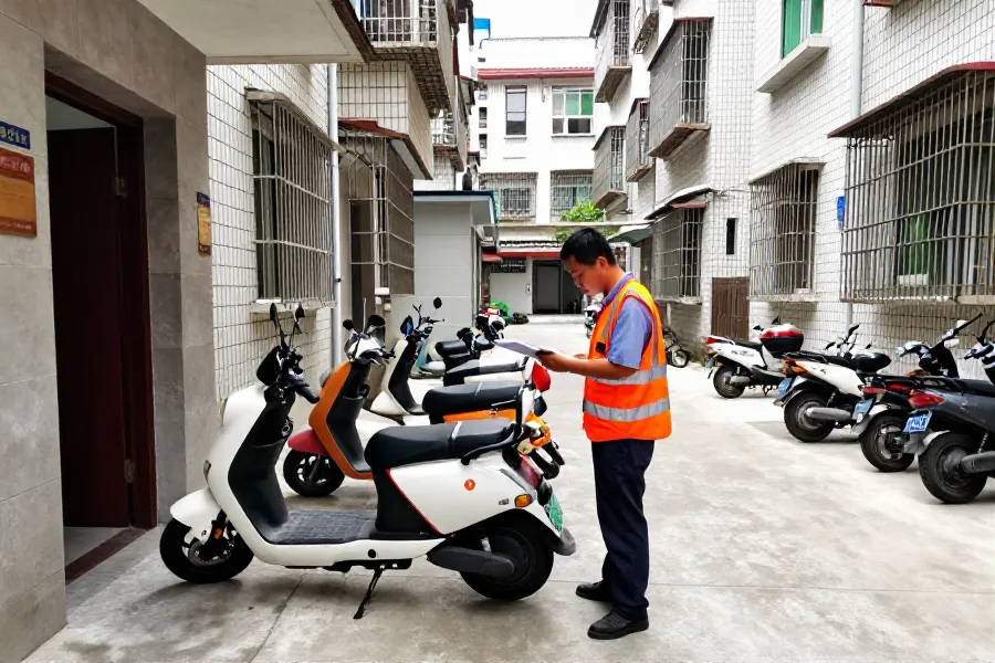 贵州小区电动自行车改装乱象曝光