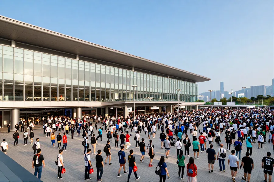 单日12万人次涌入启德零售馆 足球赛事点燃消费热潮