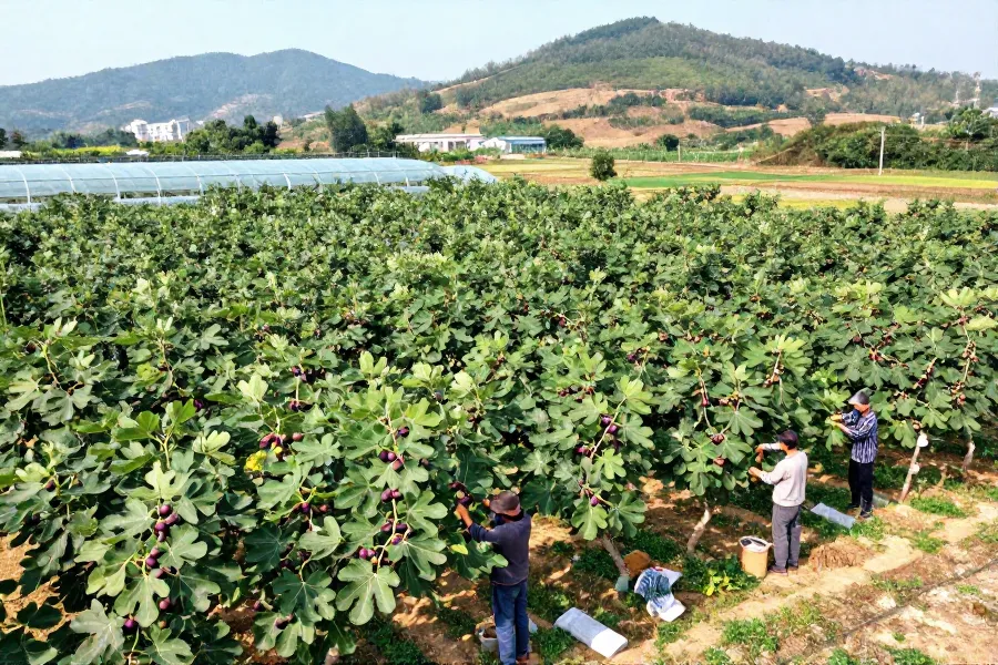 广东从化无花果产业链升级：文旅融合拓宽增收路径