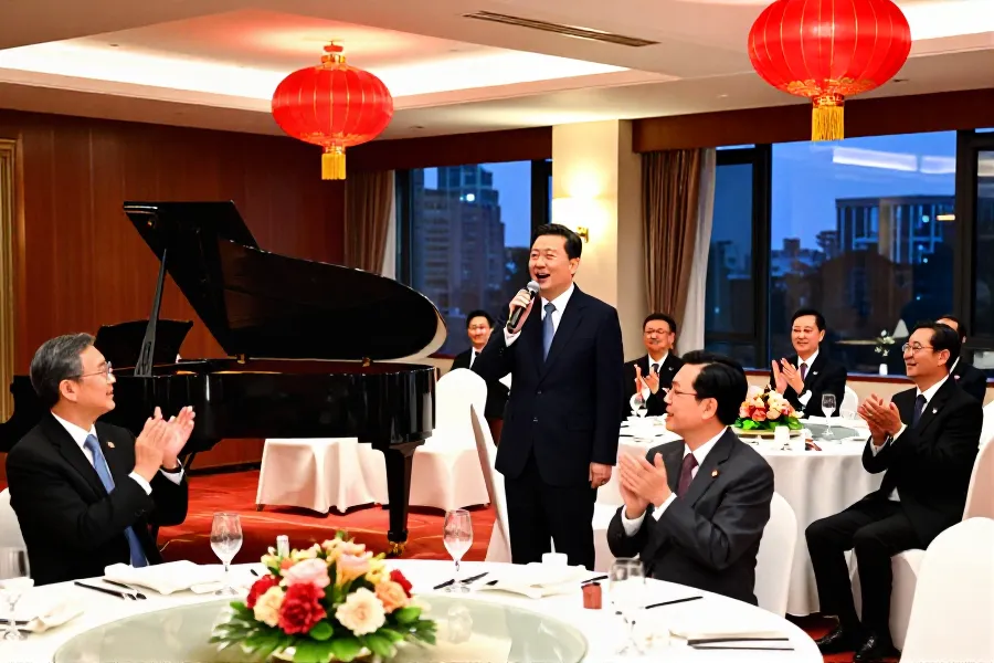 泰国总理访华助兴献唱邓丽君名曲