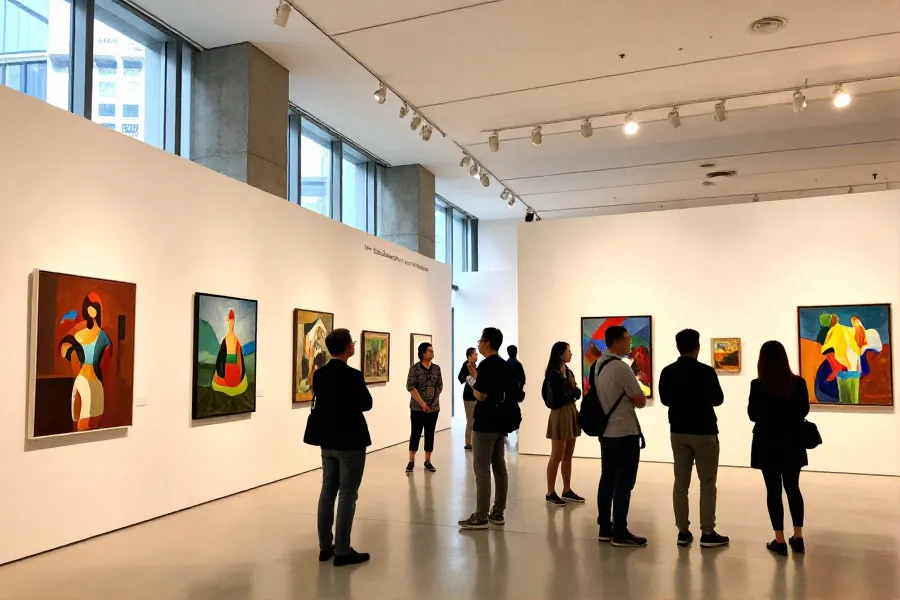 香港“今朝更好看”名家作品展揭幕 逾百幅画作亮相