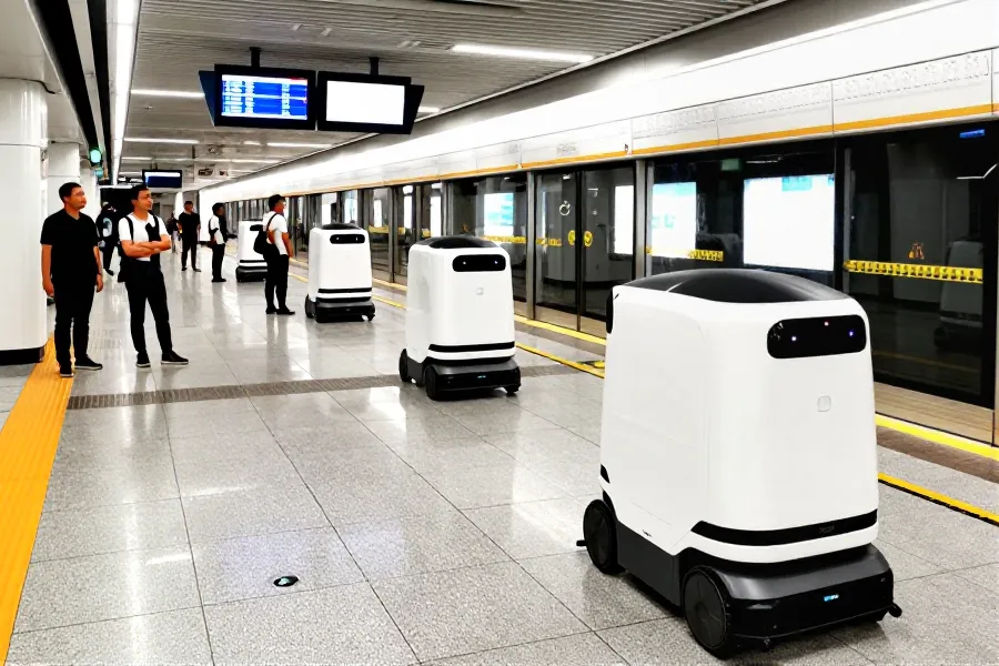 深圳科技融入生活：机器人物流与低空配送成新常态