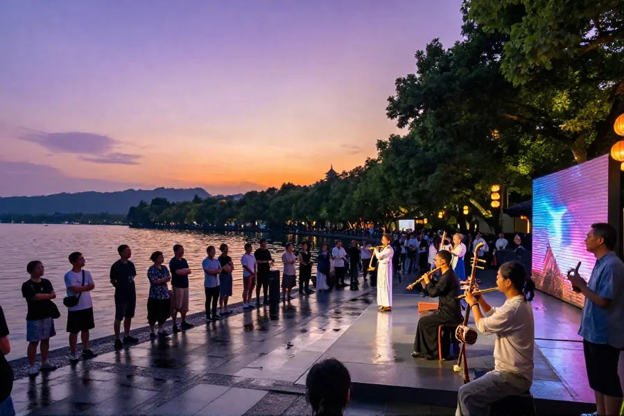夜间公益演出点亮多地夏夜 文化惠民激活文旅消费