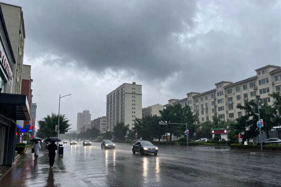 吉林省发布暴雨积涝预警