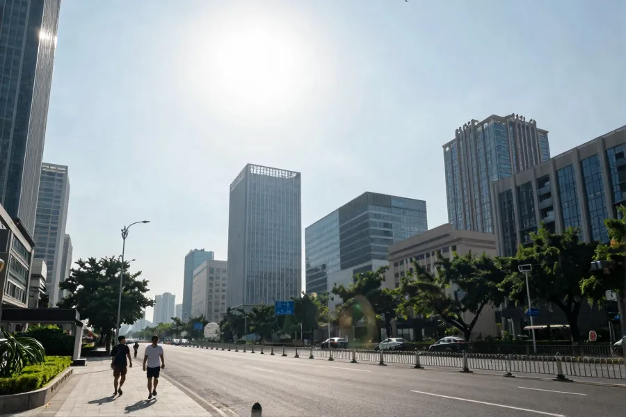 粤地高温与强对流并存：多地破35℃，气象部门发双重预警